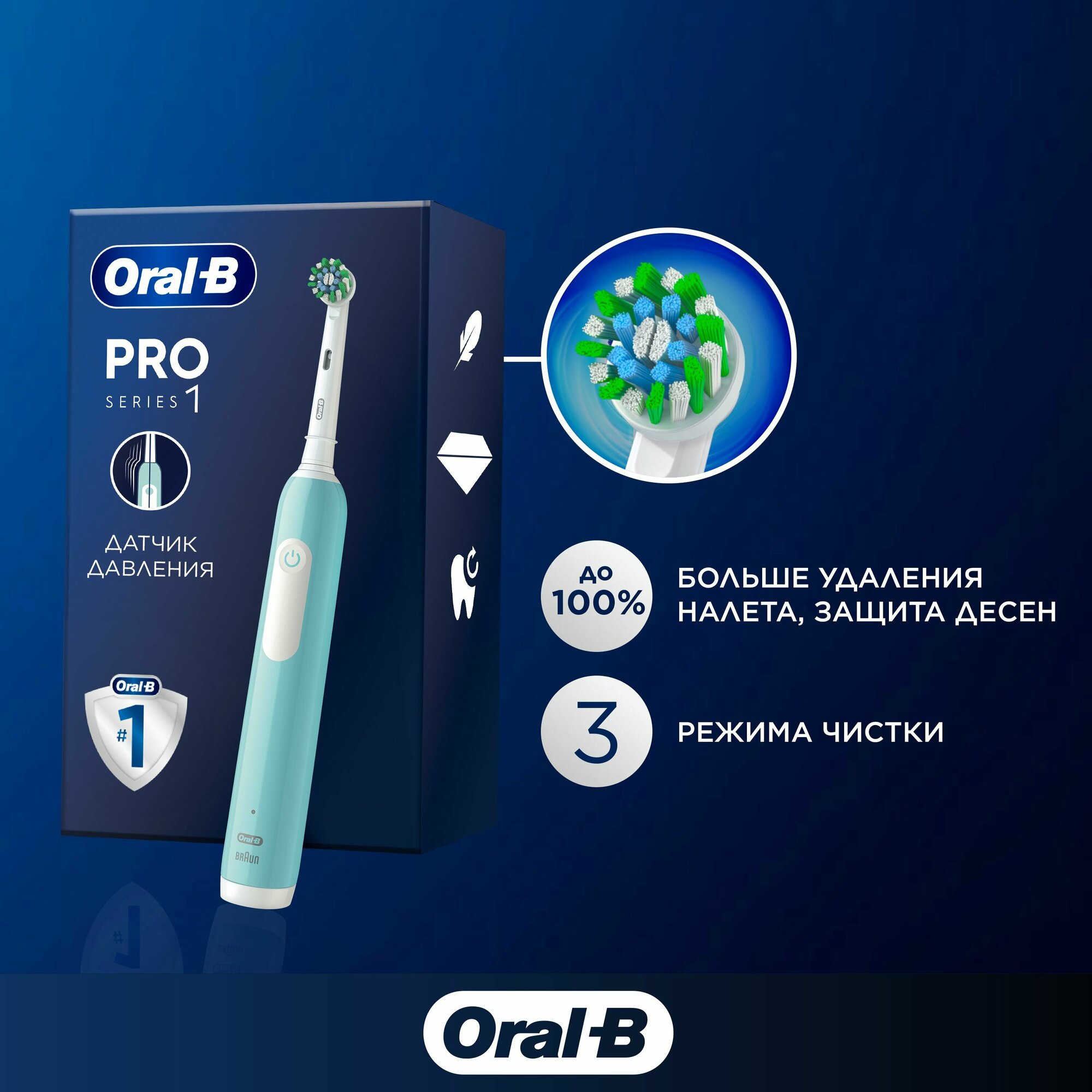 Электрическая зубная щетка Oral-B - фото №2