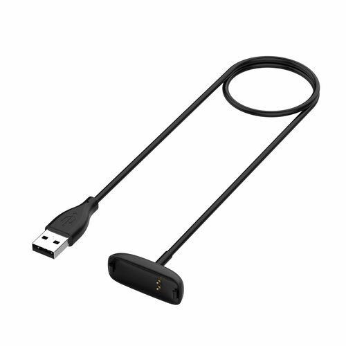 Зарядное USB устройство 1м для Fitbit Inspire 2/Ace 3 1 м зарядный кабель для fitbit inspire 2 inspire 3 сменный usb кабель для зарядки шнур зажим док станция для fitbit inspire inspirehr watch