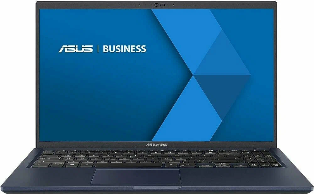 14" Ноутбук ASUS ExpertBook B1 B1402CBA-EB0642 1920x1080, Intel Core i5 1235U, RAM 8 ГБ DDR4, SSD 512 ГБ, NoOS, 90NX05V1-M00S10, чёрный