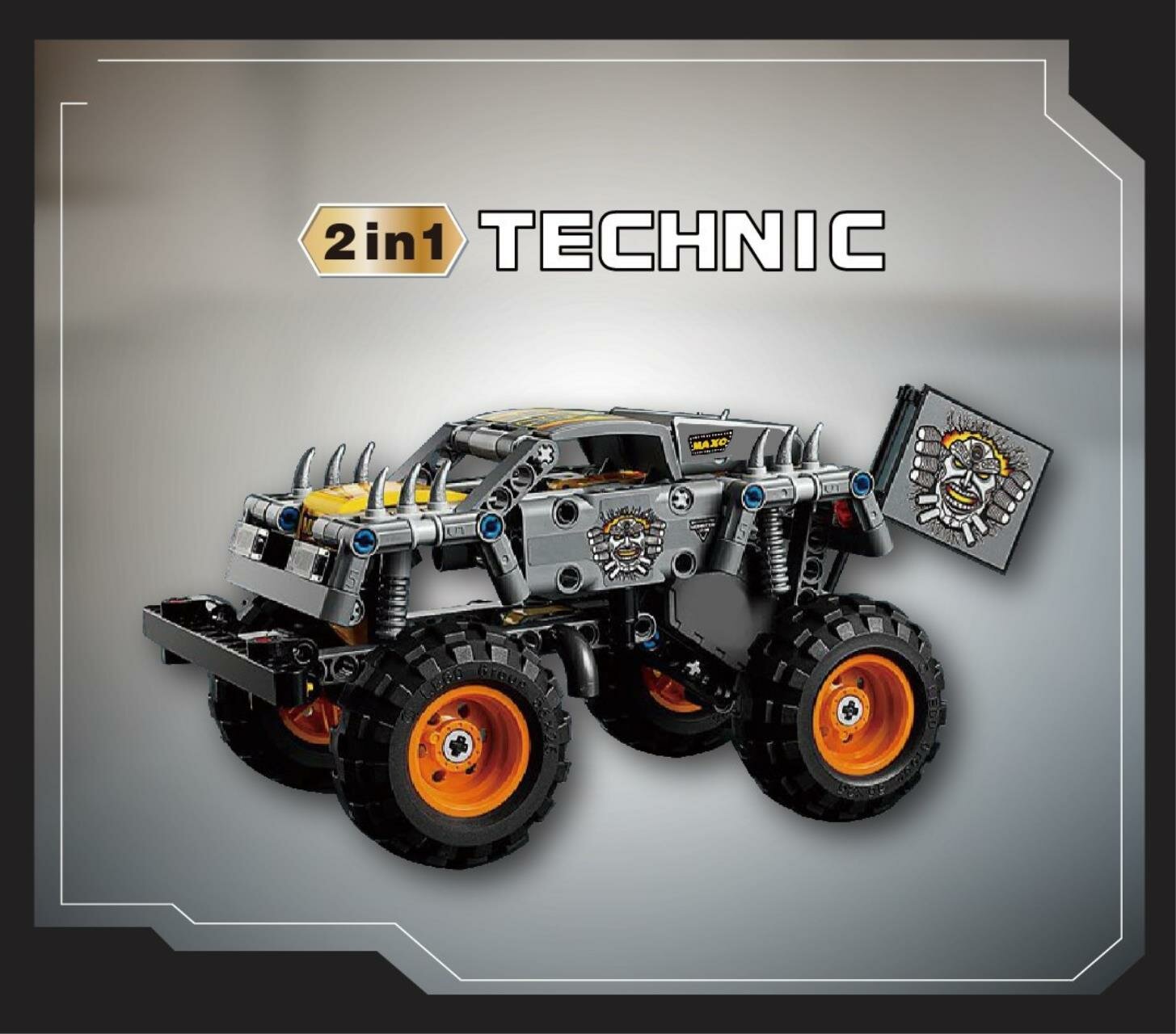 Конструктор Bela 22119 Техника Monster Jam Max-D 225 деталей