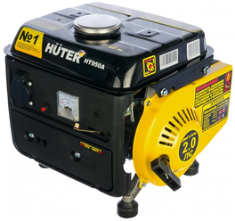 Электрогенератор Huter HT950A, бензин АИ-92, 0.65 кВт, 220 В, бак - 4.2 л, 16.79 кг