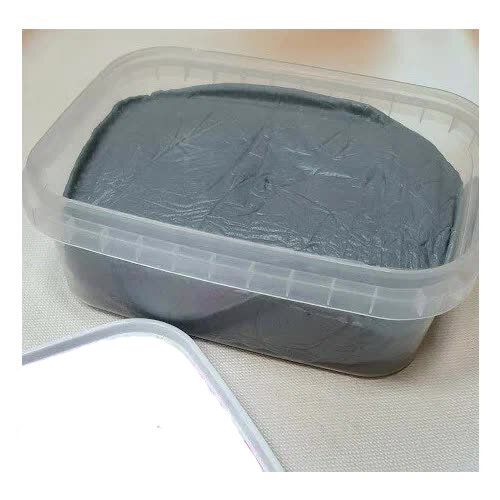 фото Паста для обтяжки Мастика наша мастика темно-серая, 250 гр.