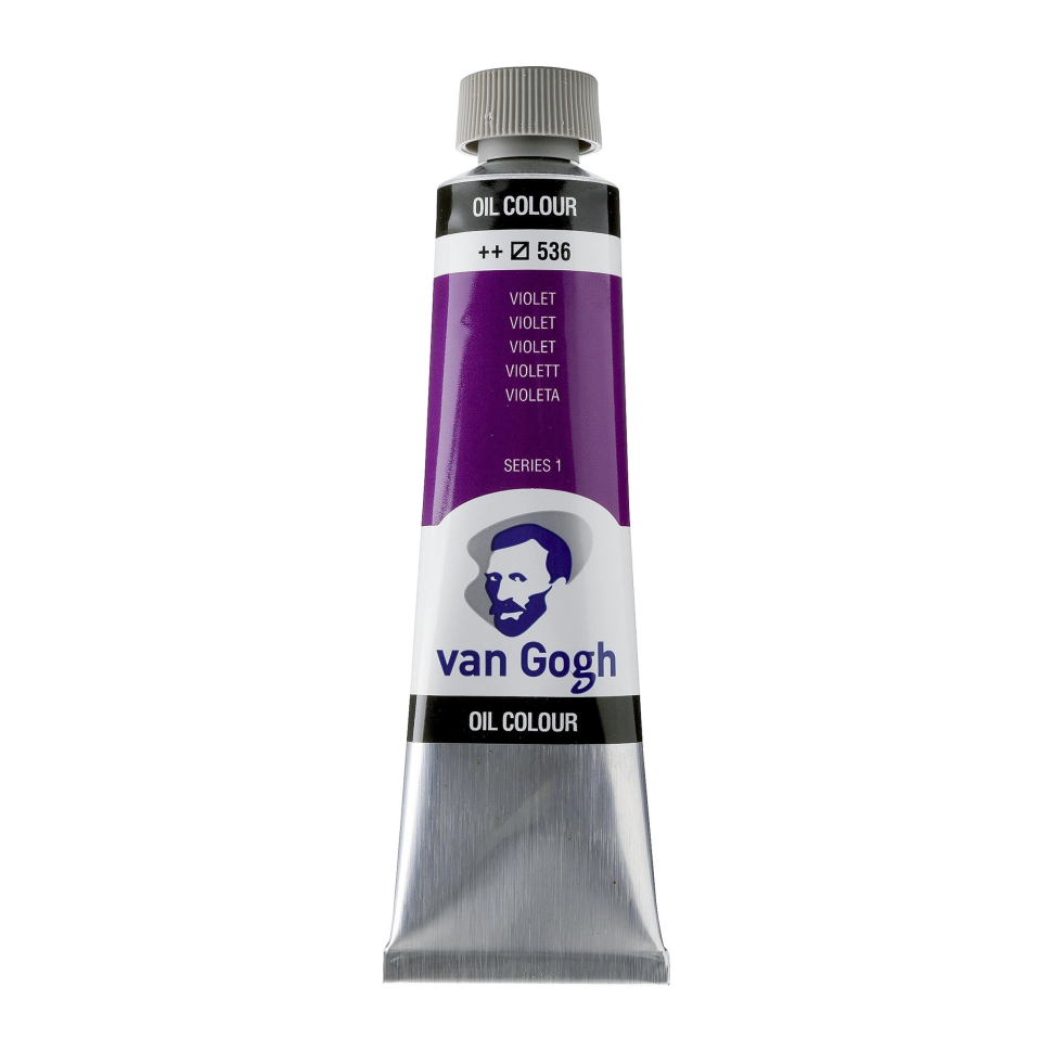 Масло Talens "VAN GOGH" 40 мл Фиолетовый Royal Talens - фото №2