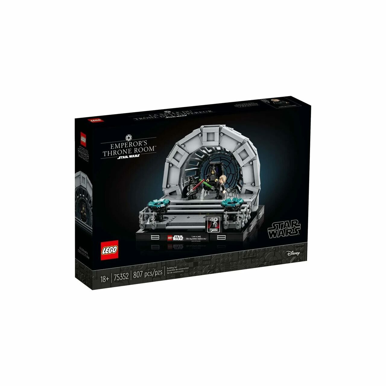 Конструктор Lego Star Wars Emperor's Throne Room Diorama 75352