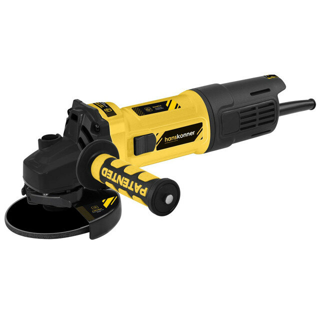 фото Шлифмашина угловая HANSKONNER HAG13125E 125мм 1300Вт