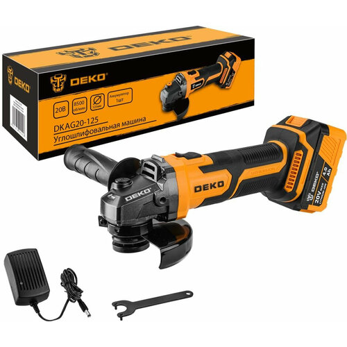 DEKO Углошлифовальная машина Deko DKAG20 9000обмин рез шпин M14 d125мм 2006000₽