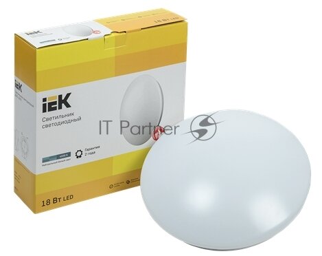 LDPB0-1002-18-4000-K01 Светильник LED ДПБ 1002 18Вт IP20 4000K круг белый IEK - фото №15