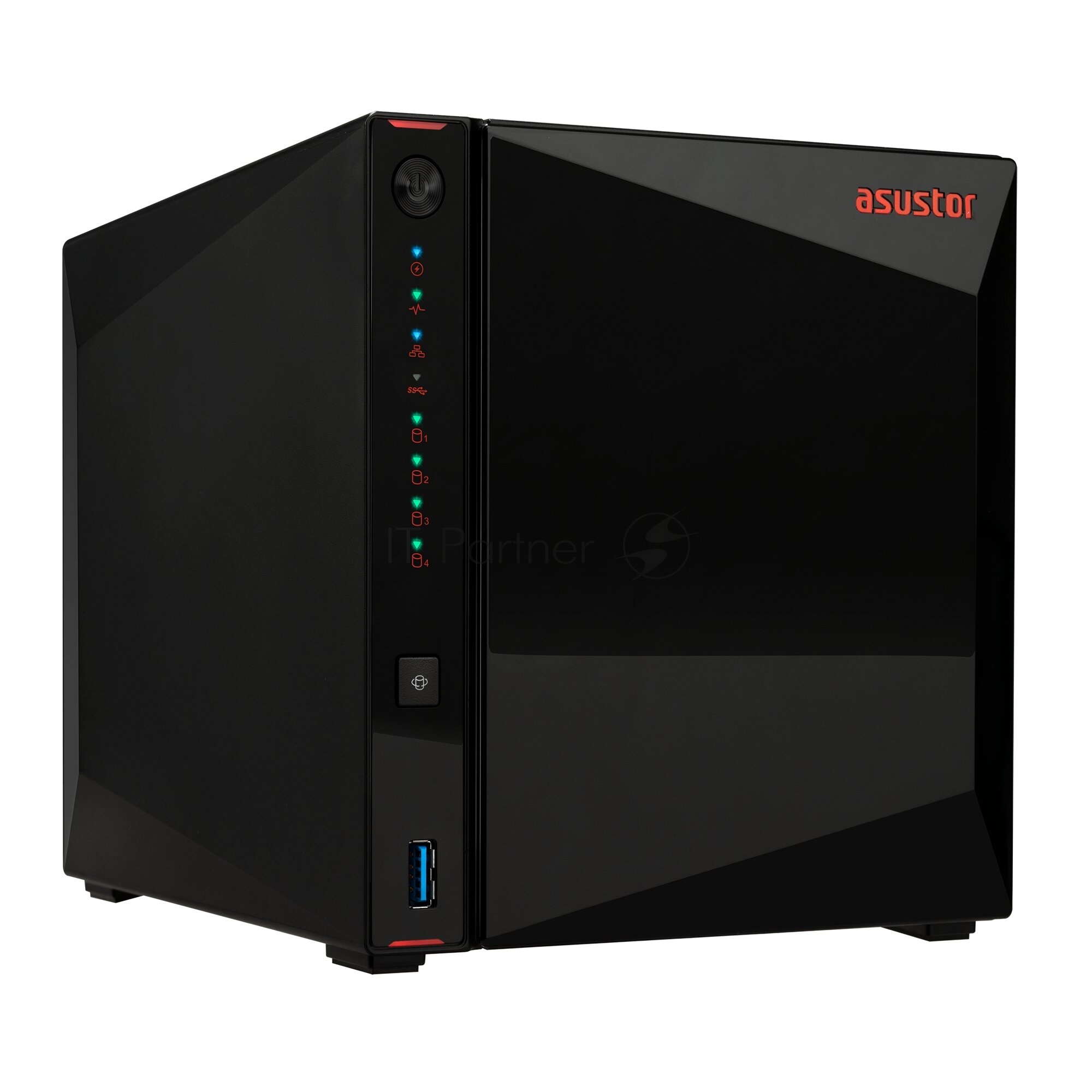 Сетевой накопитель данных ASUSTOR 4-Bay NAS/Media player/J4105 1.5GHz, up to 2.5 GHz(Quad-Co - фото №6