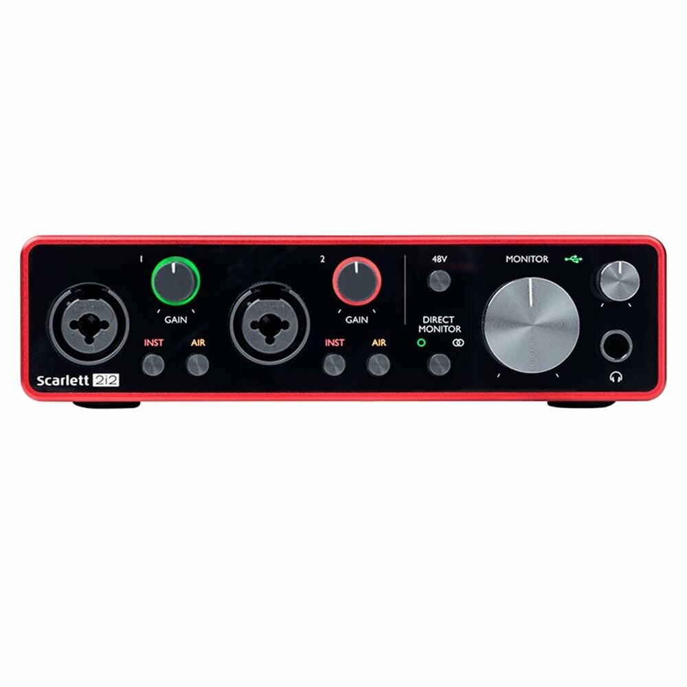 Аудиоинтерфейс Focusrite Scarlett 2i2 3rd Gen