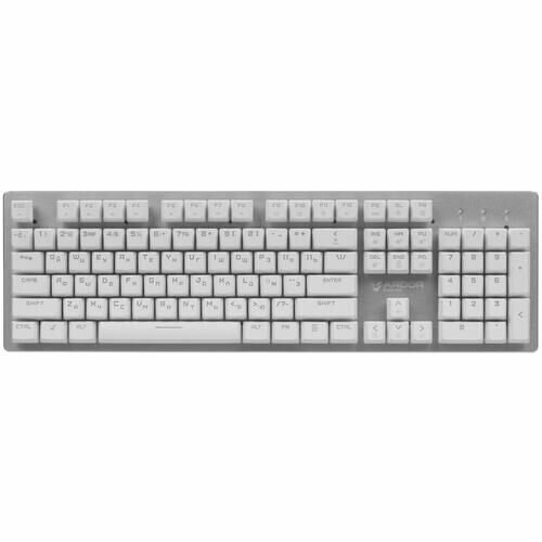 Клавиатура проводная ARDOR GAMING Blade 2 механическая Kailh Box Hush клавиш - 104 USB белая 1769300₽
