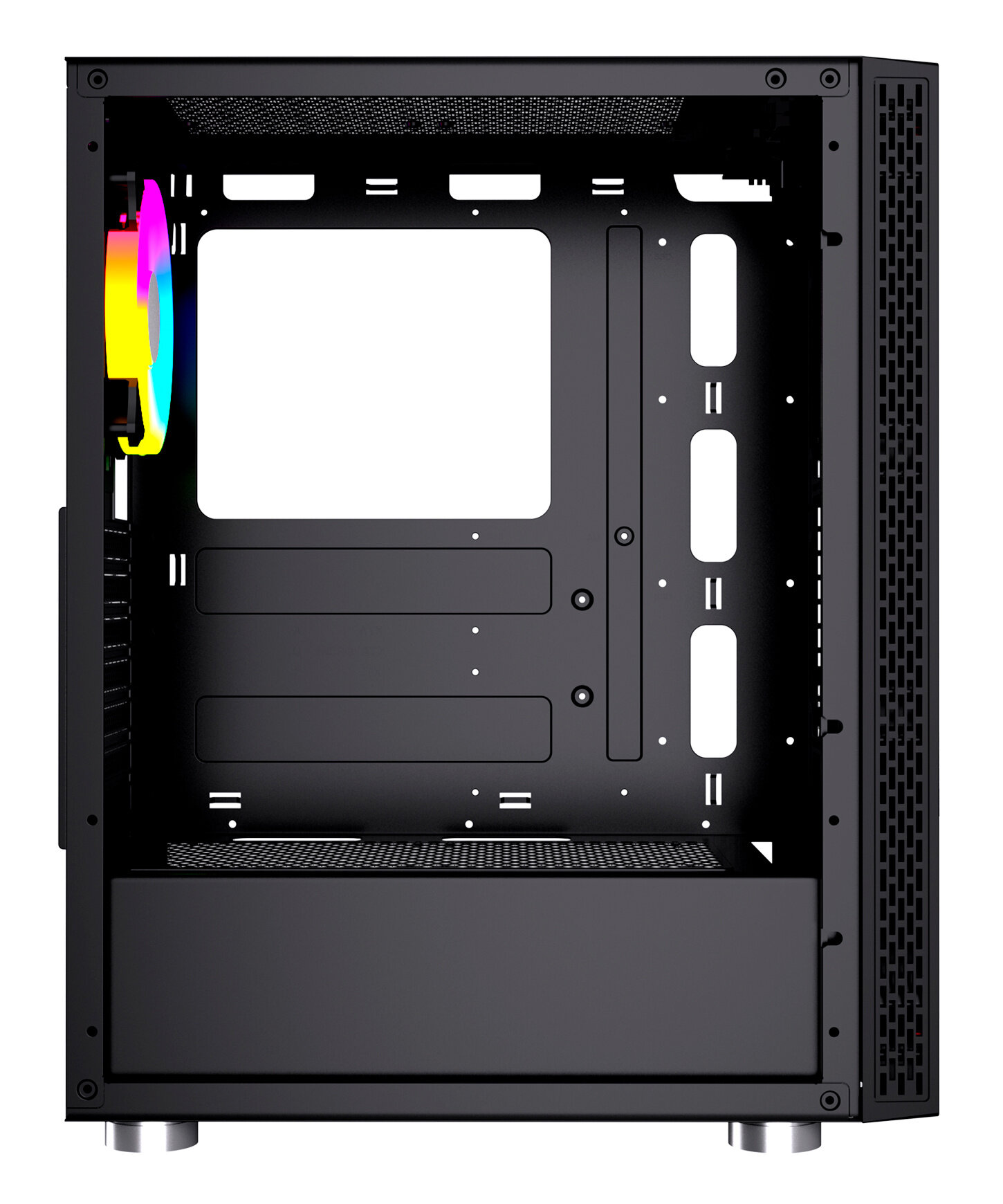 Компьютерный корпус ATX GMNG GG-CC110 черный - фото №11