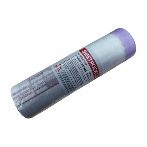 Пленка с экстратонкой фиолетовой лентой Sheetrock 303032 (320см*16м)