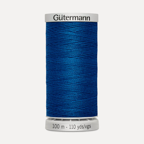 Изображение товара Нитки швейные особо прочные Gutermann Extra Strong M 782 40, 100м, 100% полиэстер, 724033 (214 темно-лазурный) 5 шт