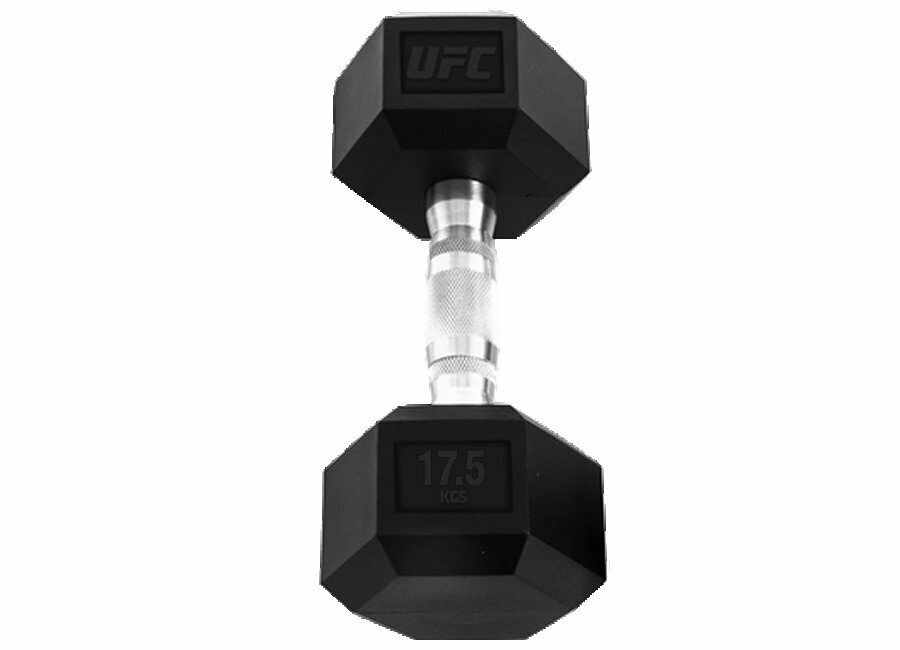 Гантель шестигранная 17,5 кг UFC