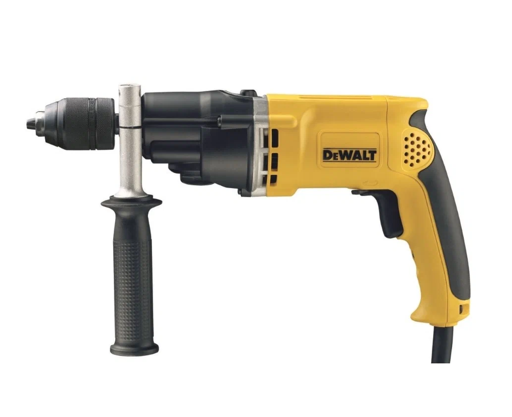 Безударная дрель DeWALT D21441, 770 Вт Желтый