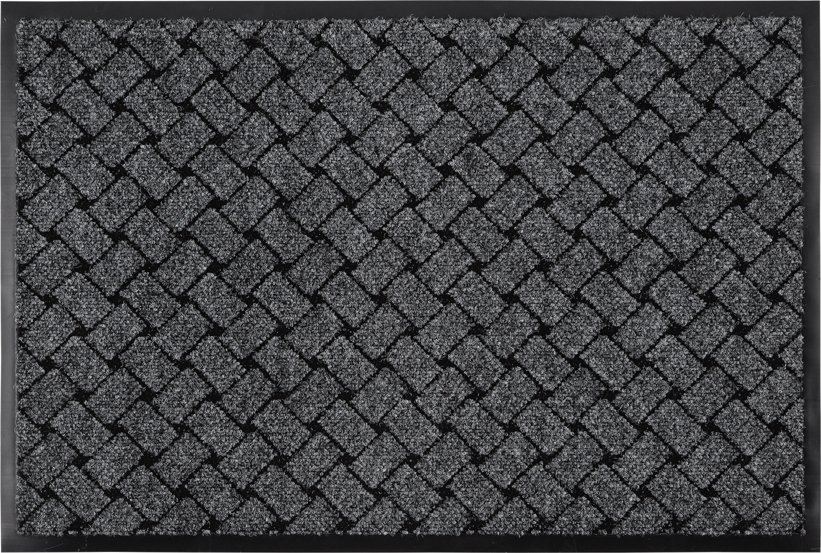 Коврик Torino 60х90 см полипропилен цвет серый - фотография № 1