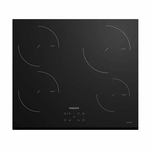 Электрическая варочная панель Hotpoint HQ 1460S BF 58 см 4 конфорки цвет черный 5639000₽