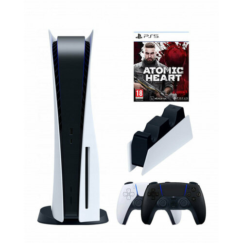 Игровая приставка Sony PlayStation 52-й геймпадчерныйзарядноеAtomic Heart 8329000₽