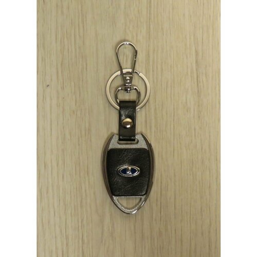 Брелок, зернистая фактура, LADA (ВАЗ), черный