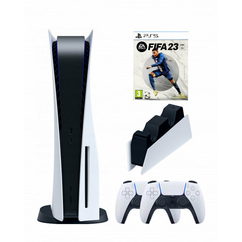 Игровая приставка Sony PlayStation 5 3-ревизия2-й геймпадДОК-станцияFIFA-23диск 7999000₽