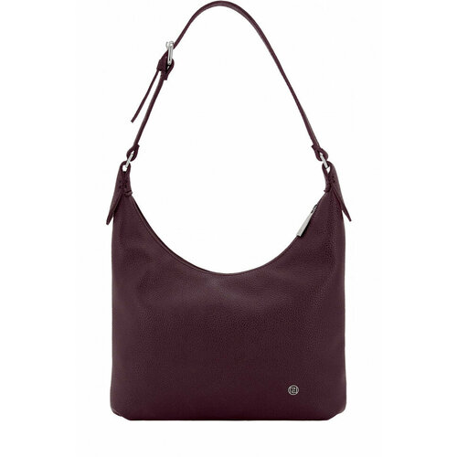 фото Сумка protege, фактура зернистая, красный, черный