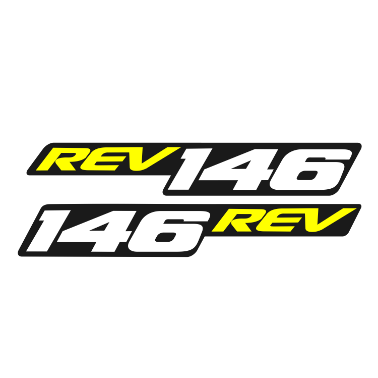 Наклейки BRP SKI-DOO REV 146 желтые