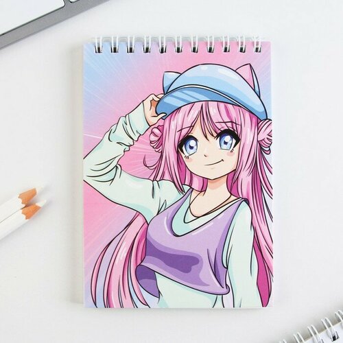 Скетчбук А6 40 л 100 гм Аниме 434₽