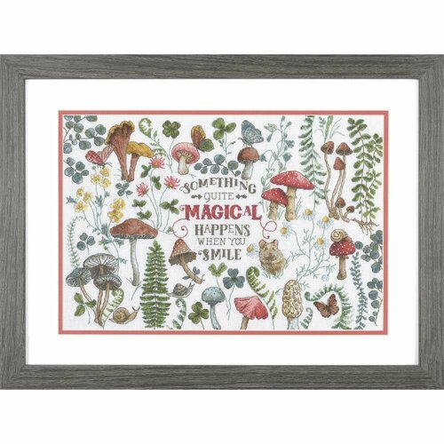 Dimensions Набор для вышивания Woodland Magic 70-35430 набор для вышивания dimensions 08826 щенок и котенок рождественским утром