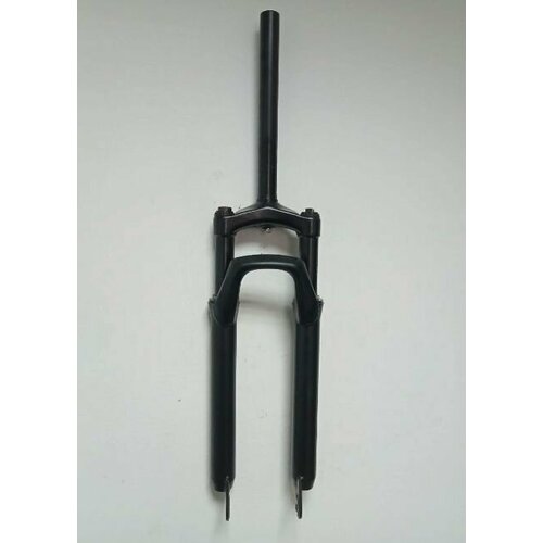 фото Вилка амортизационная trix 26"х1-1/8", сталь, безрезьбовой шток 250мм, ход 80мм, disk тормоз, матовая черная