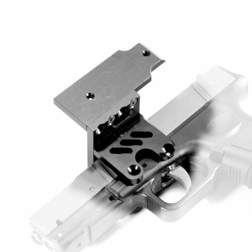 фото Кронштейн s&j customs для бокового крепления c-more на glock