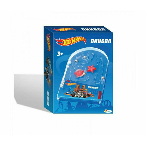 Настольная игра Hot Wheels Пинбол настольная игра нордпласт домино hot wheels