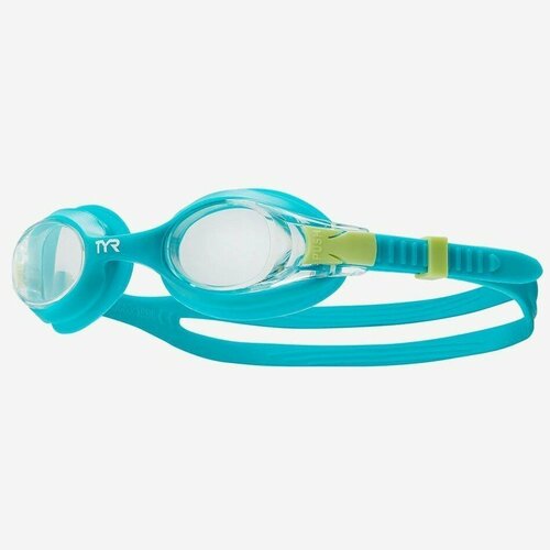 фото Очки для плавания детские tyr swimple (792 зеленый, o/s)