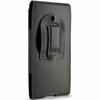 Фото #2 Чехол кобура New Case универсальный на пояс для телефонов с экраном до 5.5 дюйма вертикальный черный