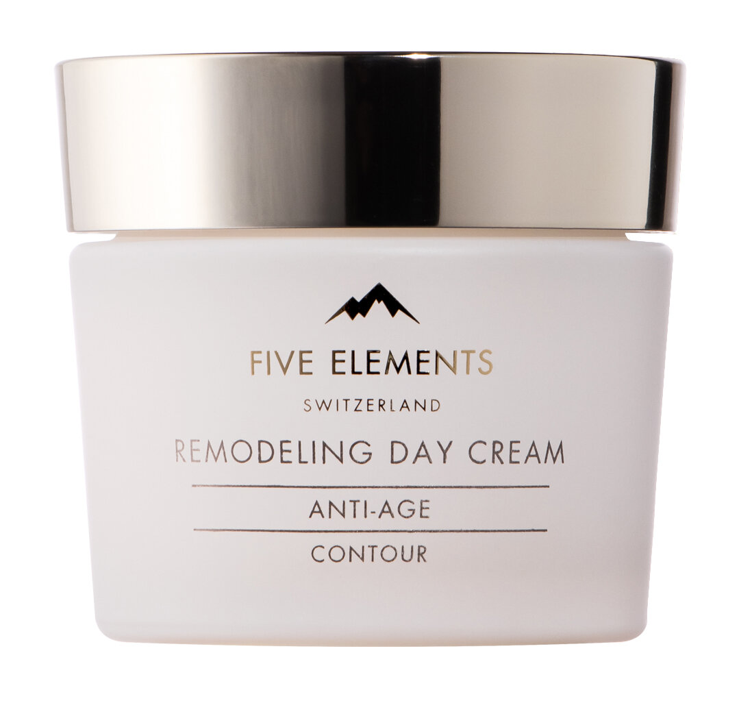 Дневной антивозрастной крем Five Elements Remodeling Day Cream Anti-Age Contour для моделирования контура лица, 50мл - фото №1