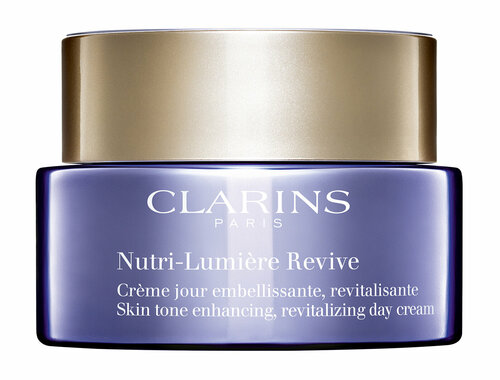 CLARINS Nutri-Lumiere Revive Крем дневной антивозрастной корректирующий желтоватый тон кожи, 50 мл