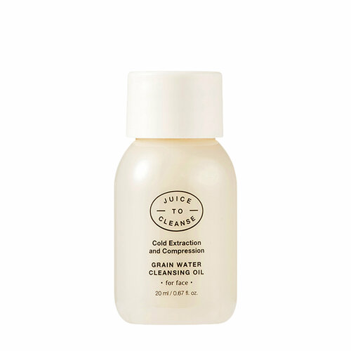 JUICE TO CLEANSE Очищающее масло для лица Grain Water Cleansing Oil 20 мл