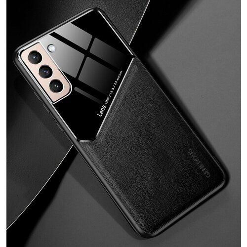 Чехол MyPads Generoso для Samsung Galaxy S23 Plus + из силикона, со вставками из импортной эко-кожи и оргстекла, и встроенным магнитом для авто-дер. чехол панель mypads generoso для iphone 14 pro из силикона со вставками из эко кожи и оргстекла синий