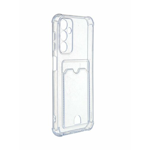 Чехол Neypo для Samsung Galaxy A24 4G Pocket Silicone с карманом Transparent ACS61729