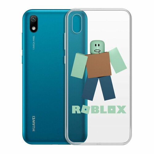 Чехол-накладка Krutoff Clear Case Roblox-Зомби для Huawei Y5 (2019)/Honor 8S/8S Prime