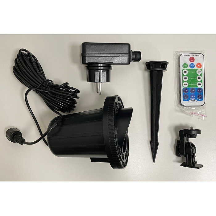 Новогодний уличный лазерный проектор Garden Snow RGB