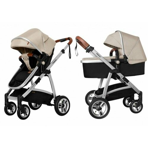 Прогулочная коляска Baby Tilly Futuro AIR T-165 Peanut Beige