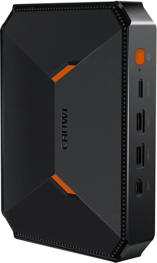 Компьютер Chuwi CWI527H N100/8GB/256GB SSD/UHD Graphics 600/BT/WiFi/Win11Home/black - фото №5