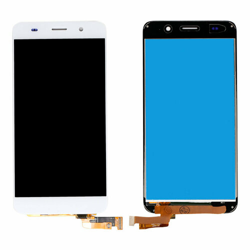 Дисплей (экран) Honor 4A SCL-AL00, Huawei Y6 SCL-31 с тачскрином (белый) 5 0 for huawei honor 4a lcd screen scl l01 scl l21 scl l04 honor y6 lcd display touch screen digitizer sensor assembly frame