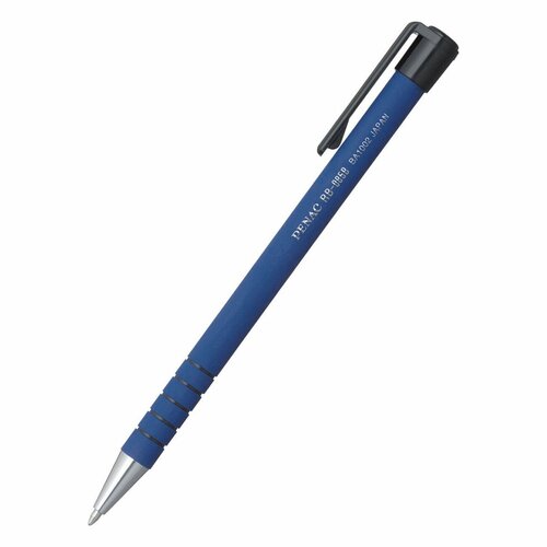 Ручка шариковая автоматическая PENAC RB-085B BA 0,7 мм синяя (BA1002-03F)