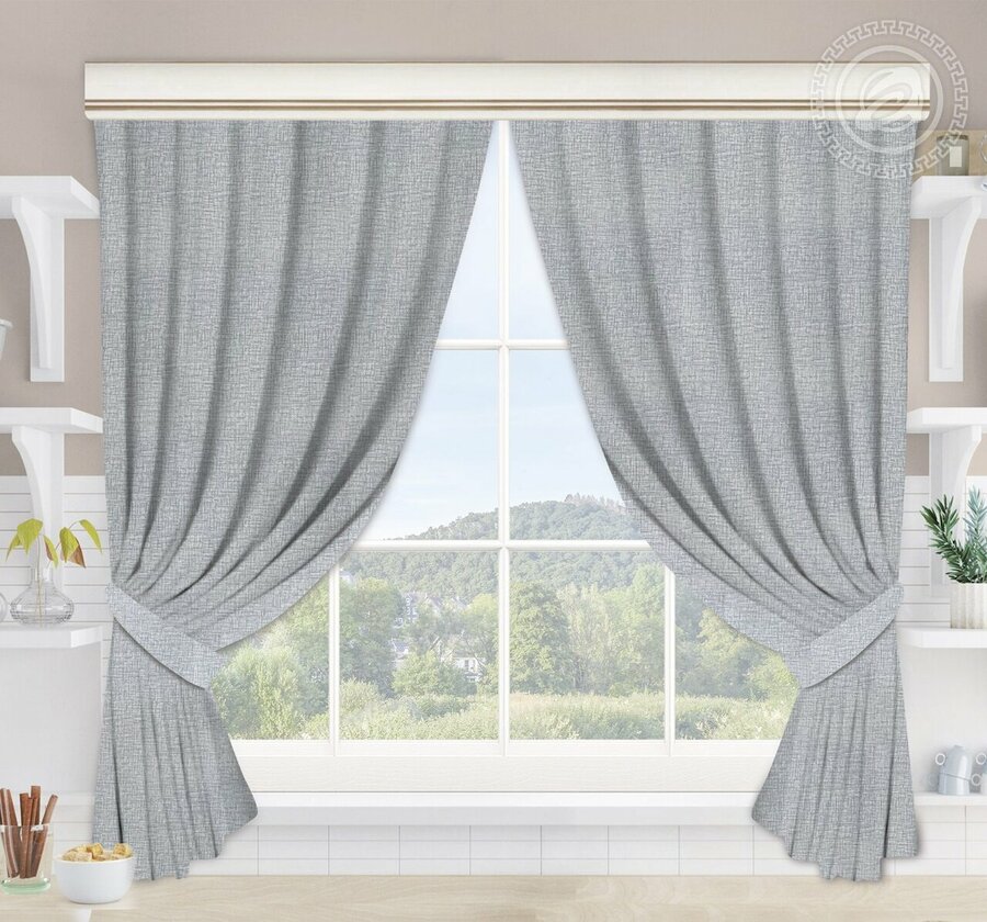 Шторы из хлопка и льна купить — купить по низкой цене на Яндекс Маркете