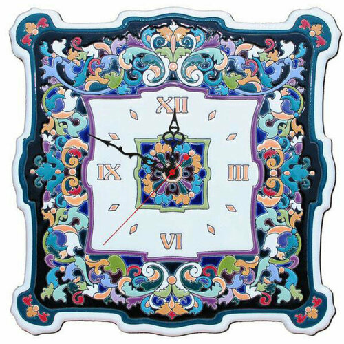 Рус-Арт Большие настенные часы квадратные 40*40 см (Ч-8001)