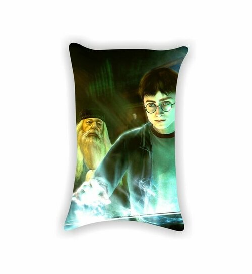 Подушка Harry Potter, Гарри Поттер №31, Картинка с одной стороны