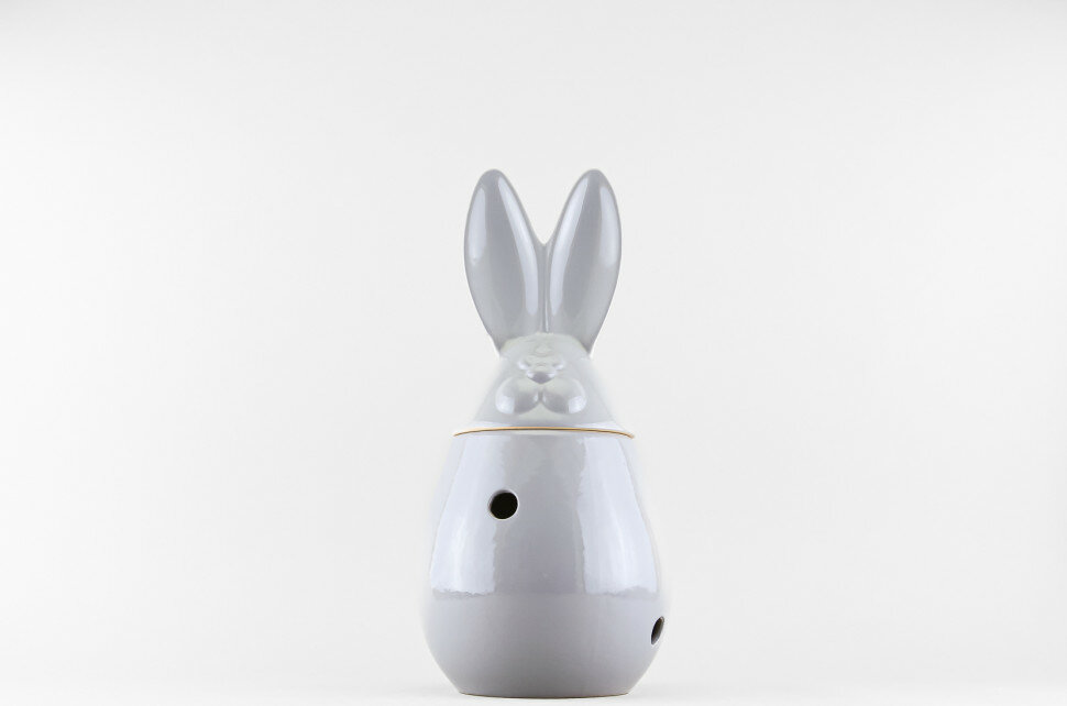 фото Банка для чеснока 1.8 л Борисовская керамика Кролик