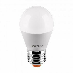 Светодиодная LED лампа Wolta лампа шар G45 E27 10W(825m) 6500K 6K 92X45 25W45GL10E27 (упаковка 12 штук)