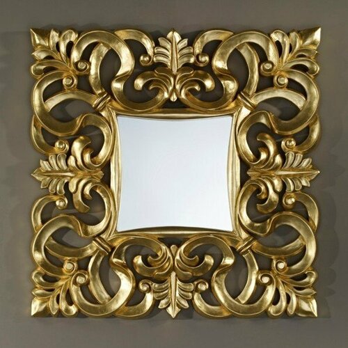 Deknudt Зеркало Deknudt Gala Gold синтет. полимер/золото 79x79